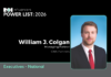 ROI Influencers Power List 2026: Executives – National — William J. Colgan