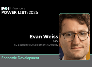 ROI Influencers Power List 2026: Economic Development — Evan Weiss