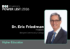 ROI Influencers Power List 2026: Higher Education — Dr. Eric Friedman