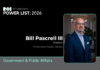 ROI Influencers Power List 2026: Government & Public Affairs — Bill Pascrell III