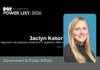 ROI Influencers Power List 2026: Government & Public Affairs — Jaclyn Kator