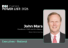 ROI Influencers Power List 2026: Executives – National — John Mara