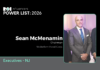 ROI Influencers Power List 2026: Executives – N.J. — Sean McMenamin