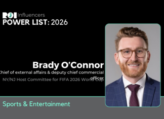 ROI Influencers Power List 2026: Sports & Entertainment — Brady O’Connor