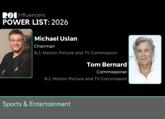 ROI Influencers Power List 2026: Sports & Entertainment — Michael Uslan; Tom Bernard