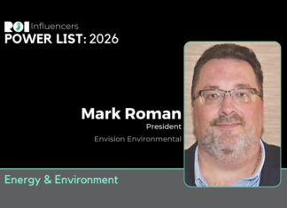 ROI Influencers Power List 2026: Energy & Environment — Mark Roman