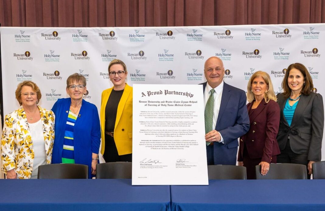 Rowan University, Holy Name agree to partner on nursing education ROINJ