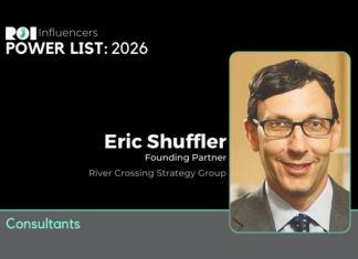 ROI Influencers Power List 2026: Consultants — Eric Shuffler