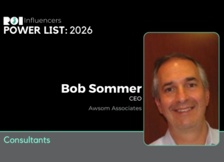 ROI Influencers Power List 2026: Consultants — Bob Sommer