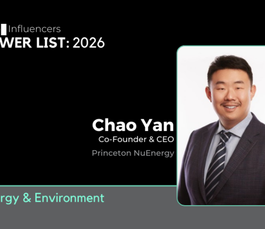 ROI Influencers Power List 2026: Energy & Environment — Chao Yan