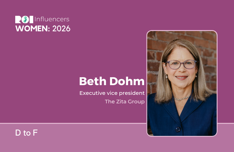 ROI Influencers: Women 2026 — Beth Dohm | ROI-NJ