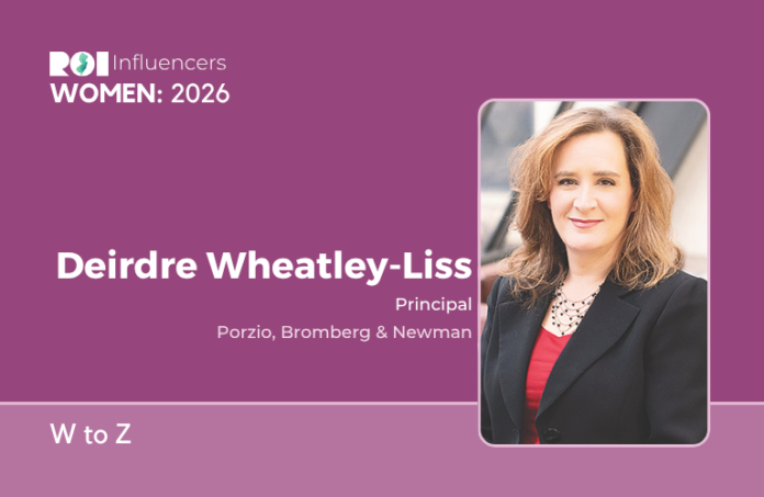 Deidre Rashid ROI Influencers: Women 2026 — Deirdre Wheatley-Liss | ROI-NJ