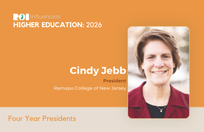 ROI Influencers: Higher Education 2026 — Cindy Jebb | ROI-NJ