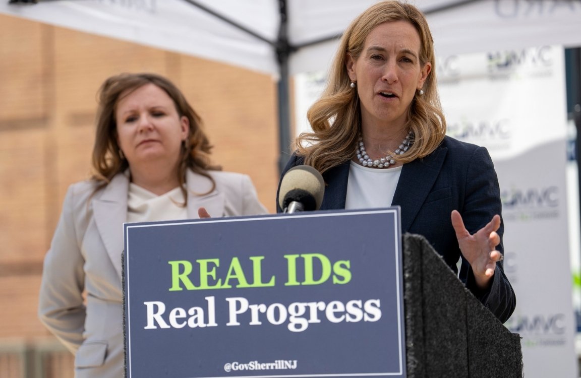 Sherrill announces 300,000 new REAL IDs issued in first four months in office