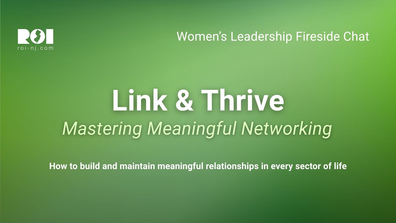 Sally Glick, Amy Arvary explore authenticity and meaningful connections at ROI-NJ’s Link & Thrive news image
