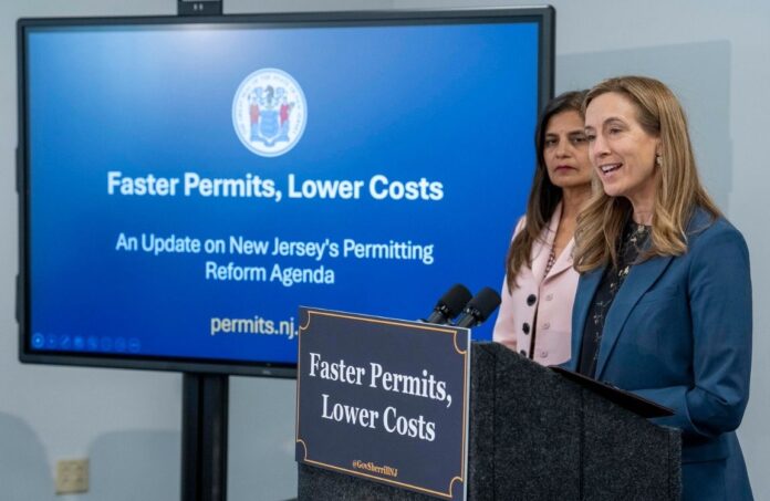 Sherrill touts permitting progress, debuts dashboard