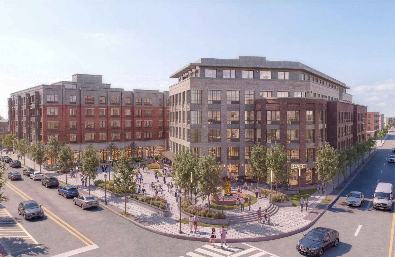 Landmark wins approval for 113-unit mixed-use building and plaza in ...